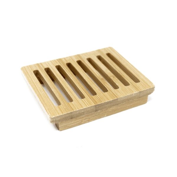 Hemu Wood Soap Dish - Box